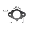 Kipufogótorok tömítésCase IH 2853800