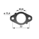 Kipufogótorok tömítésCase IH 2853800