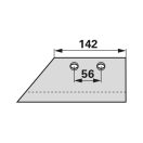 Trágyabeforgató ekevas készlet Gregoire-Besson 5603719111 (bal)