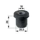 Rezgéscsillapító hűtőhöz Case IH 601062, T100568