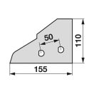 Ekenád csúcs készlet Kuhn 56028279138 (jobb)