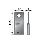 Kaszapenge készlet jobb Saphir 115 x 47 x 4 mm (25 db)