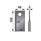 Kaszapenge készlet bal Niemeyer 100 x 48 x 3 mm (25 db)