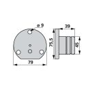 Csuklócsapszeg Vicon 64716623539F
