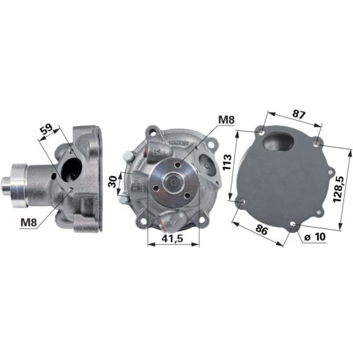 Vízszivattyú New Holland 99454833