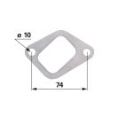 Kipufogótorok-tömítés JCB 3640556M1, 736754M1