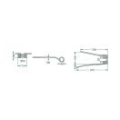 Rendterítő fog készlet Kuhn 525PZ110 (375 mm x 113 mm - 20 db)