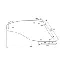 Kormánylemez Gregoire-Besson 56037173603 (bal)