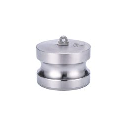 Camlock rozsdamentes acél V-elem zárósapkával 3/4"