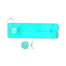 Homlokrakodó tüske Mailleux 43005600000 - 560 mm