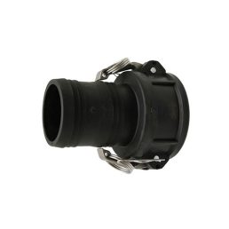   Camlock műanyag M-elem tömlőcsonkkal 3" - 78 mm tömlőhöz