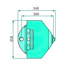 Csúszótalp Vicon VNB1650086, B1650086