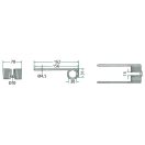 Rendfelszedő fog Claas 5259521637 (162 mm x 70 mm)