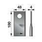 Kaszapenge készlet bal Marangon 100 x 48 x 4 mm (25 db)