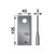 Kaszapenge készlet bal Samasz 5259041788 (105 mm x 48 mm - 25 db)
