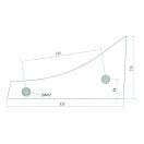 Kormánylemez előtét Rabe 5602227530401 (jobb)