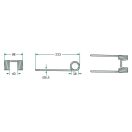 Rendfelszedő fog Fortschritt 5254131770245 (233 mm x 98 mm)