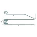 Rendsodró fog Repossi 525525160 (640 mm x 100 mm)