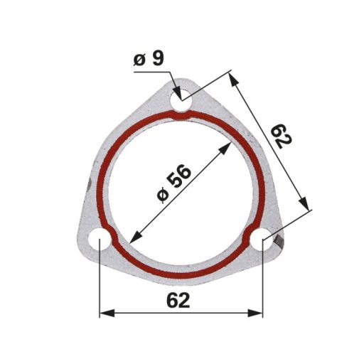 Termosztát-tömítés New Holland 98482590