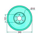 Csúszótányér Kuhn Z1017800
