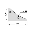 Ekenád csúcs heavy Lemken 179173401901 (bal)