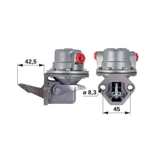 Üzemanyag szivattyú New Holland 504090936, 4757882