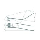 Rendsodró fog Slam 525525162 (550 mm x 103 mm)