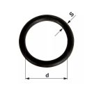 Perrot csatlakozó gumi tömítőgyűrű 5"