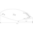 Kormánylemez Pöttinger 560276773286 (jobb)