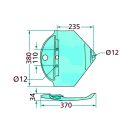 Csúszótalp Vicon VN18613456, 18613456