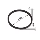 Termosztát O-gyűrű Deutz-Fahr 4221386, 04221386, 70-25455-00