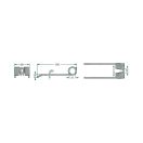 Rendfelszedő fog Welger 5250940522500 (195 mm x 69 mm)