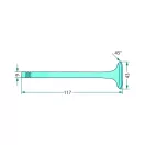 Kipufogószelep Fendt F385200210150