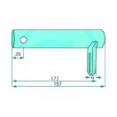 Csapágycső Taarup 6471660559086F