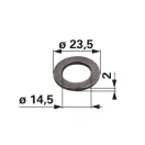 Hengerfejcsavar alátét Case IH 12165568, 130100010721