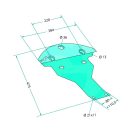 Csúszótalp Kuhn 55767310, 55767300