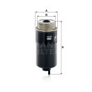 Üzemanyagszűrő MANN-FILTER WK8160 - Fendt