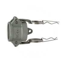 Alumínium Camlock rendszer - M-elem zárósapkával permetezőkhöz