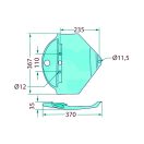 Csúszótalp Vicon VNB1361686, B1361686