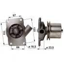 Vízszivattyú Case IH B509413, 716410R99, 718891R97