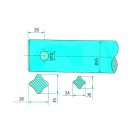 Homlokrakodó tüske Emily 43006430000 - 670 mm