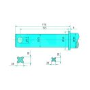 Homlokrakodó tüske Emily 43008500002 - 850 mm