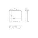 Hűtő Massey Ferguson VA205546