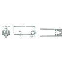 Rendfelszedő fog készlet Welger 5250940522900 (190 mm x 70 mm - 10 db)