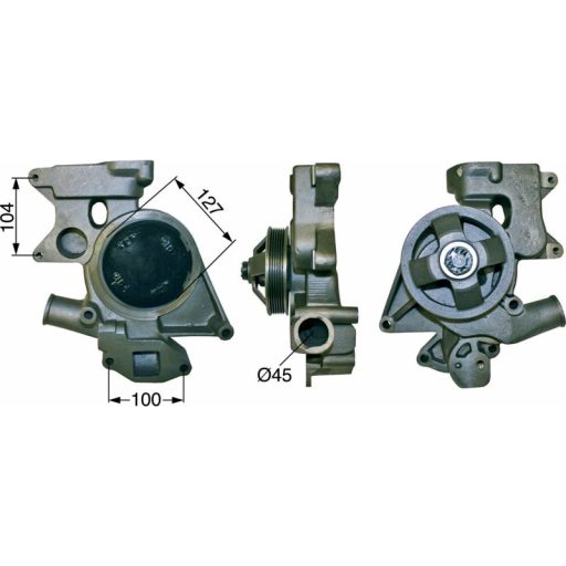 Vízszivattyú New Holland 87800712