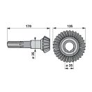 Kúpfogaskerék készlet Kuhn 56197620