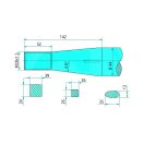 Homlokrakodó tüske Redrock 43014002801 - 1400 mm