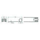 Rendfelszedő fog Kuhn 52506296285 (170 mm x 62 mm)