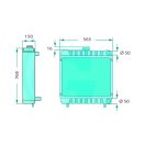 Hűtő New Holland 87352191, 82038687, 87306753