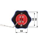 AdBlue tanksapka New Holland 48024751, 84206552